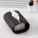 Travertine Wave Tissue Box Holder