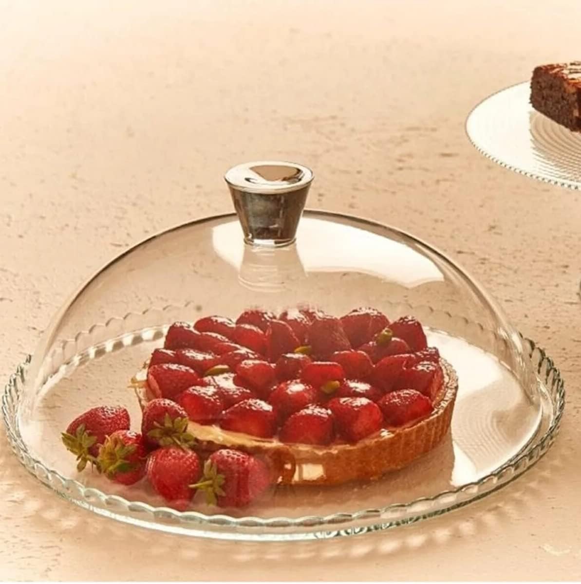 Cake Stand with Dome Lid 32 cm