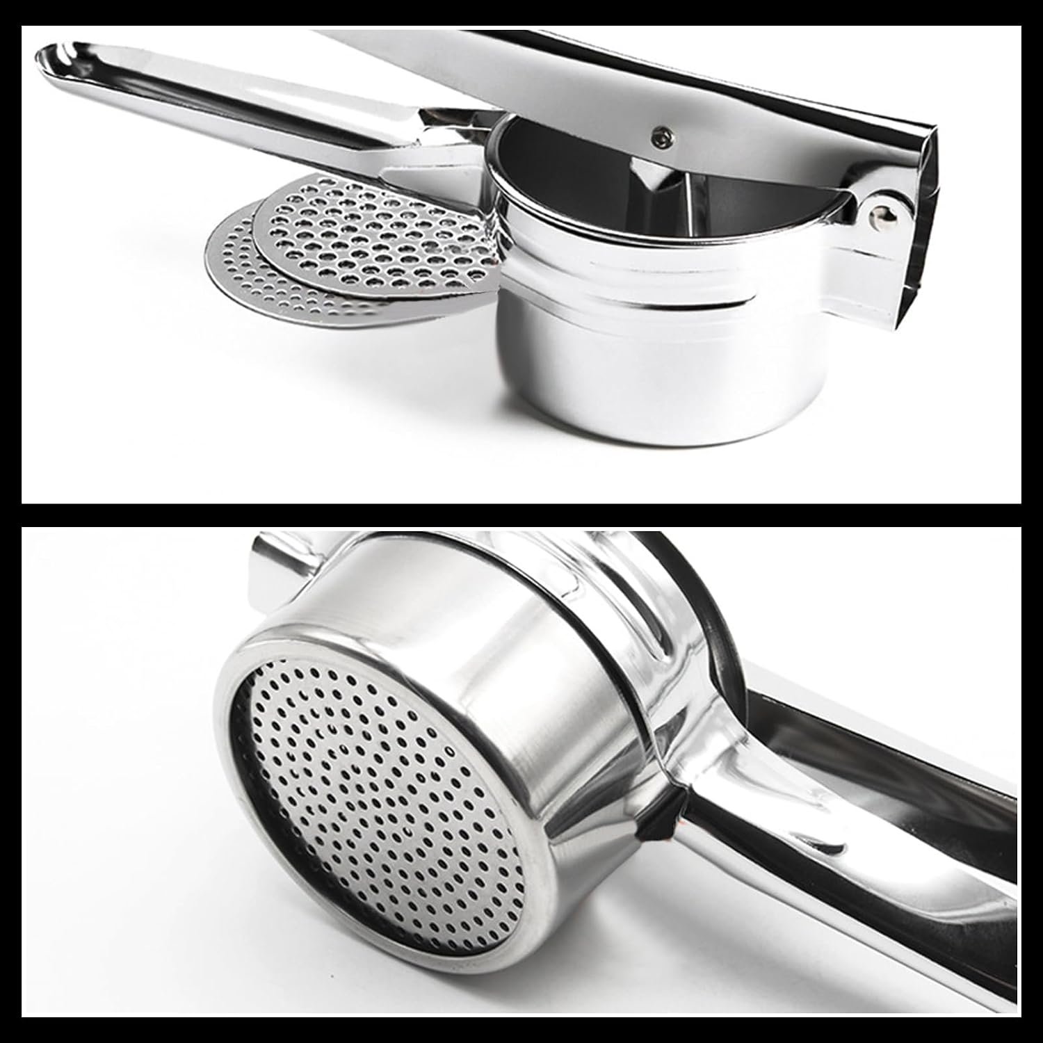 potato ricer, 3 disc potato press, mashed potato maker