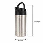 stainless steel water bottle, 350ml bottle, kids bottle, sports bottle