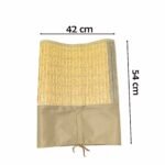 water jug cover with fabric drawstring for top-load water dispenser