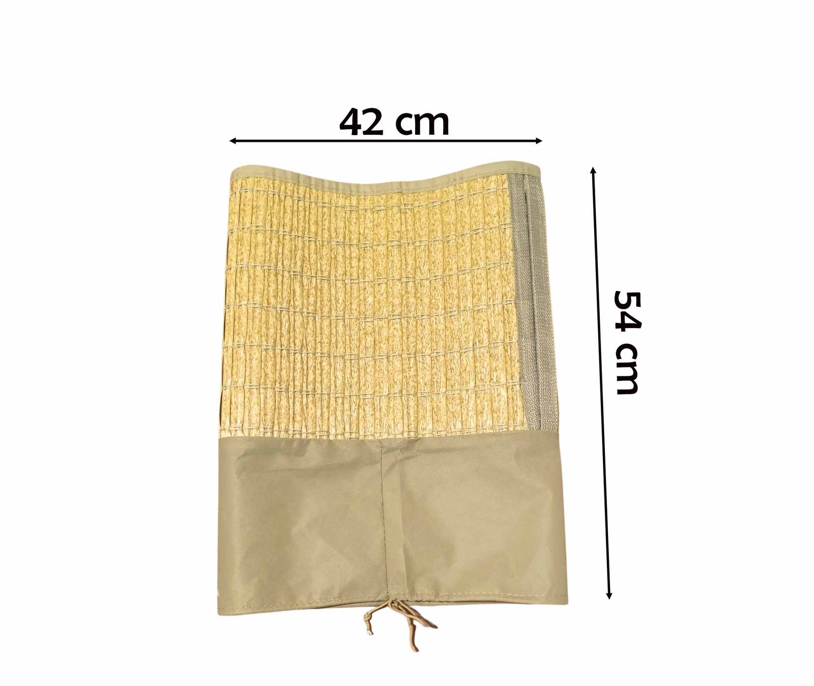 water jug cover with fabric drawstring for top-load water dispenser