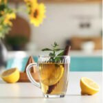 LAV Hestia Ribbed Glass Mug 380 ml