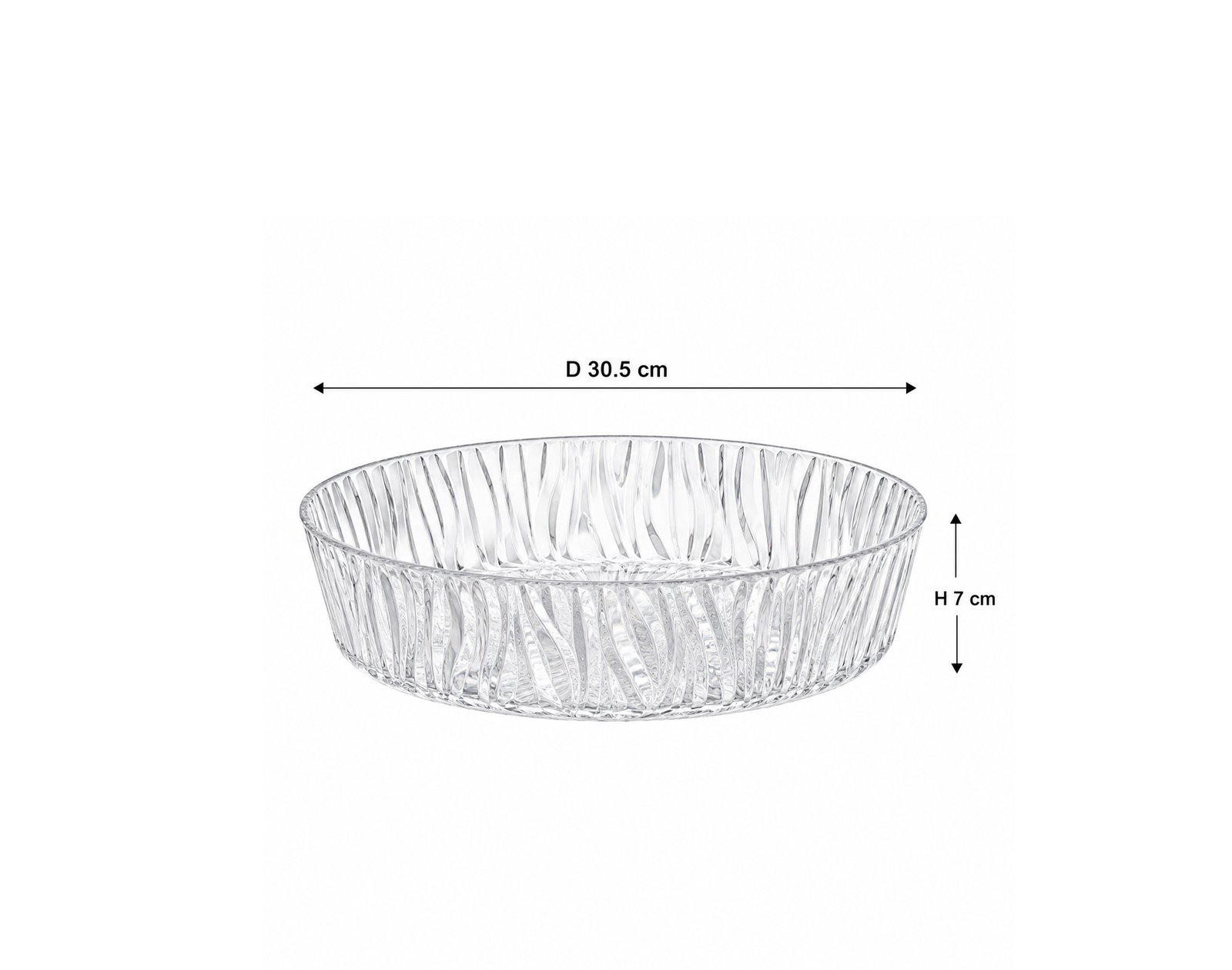 Round Fruit Serving Bowl 30.5cm