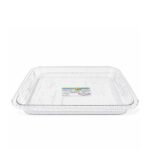 Rectangular Clear Fruit Serving Bowl 33.5 cm