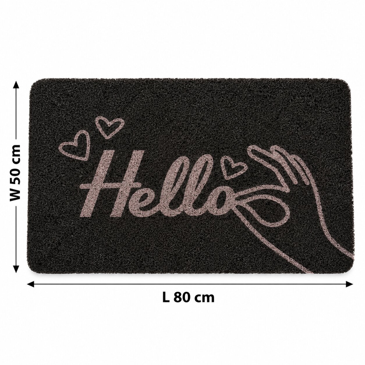 INDOOR FLOOR MAT 50 X 80CM NON-SLIP