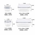 Glass Food Storage Container Set of 10 PCS