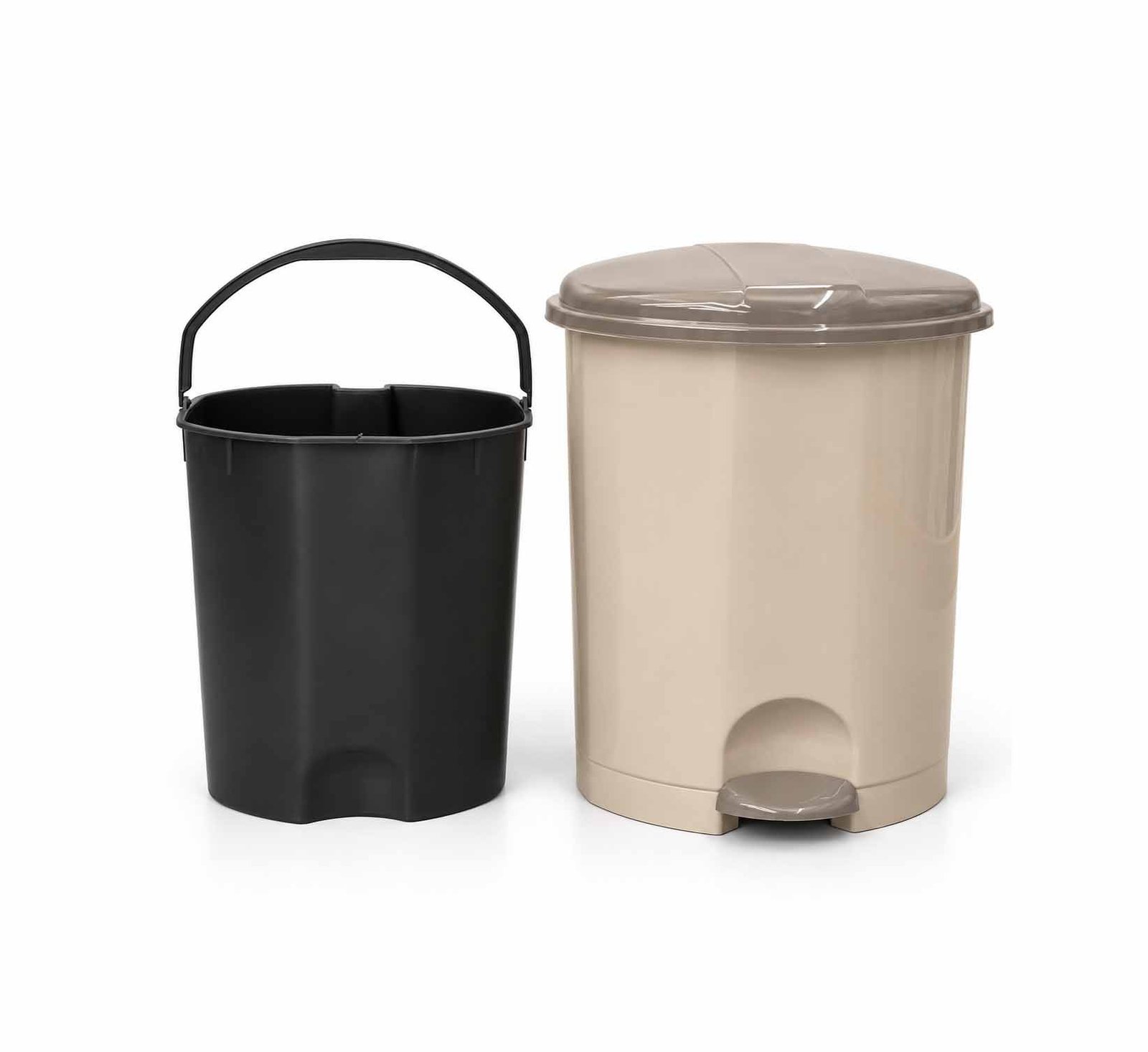 PEDAL WASTEBIN 11L WITH REMOVABLE INNER BUCKET