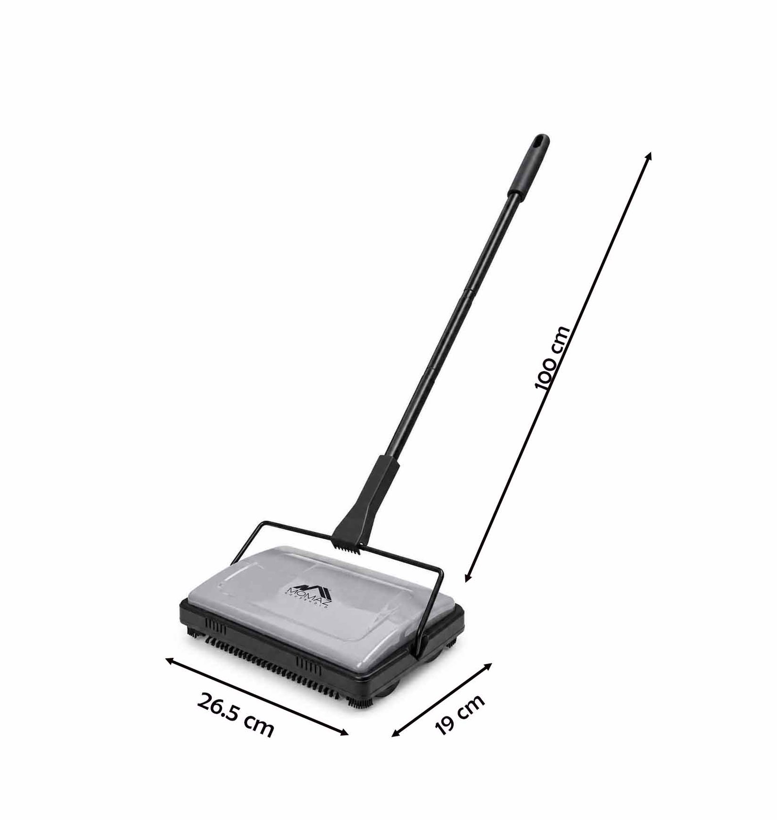MANUAL CARPET SWEEPER TRIPLE BRUSH HV007