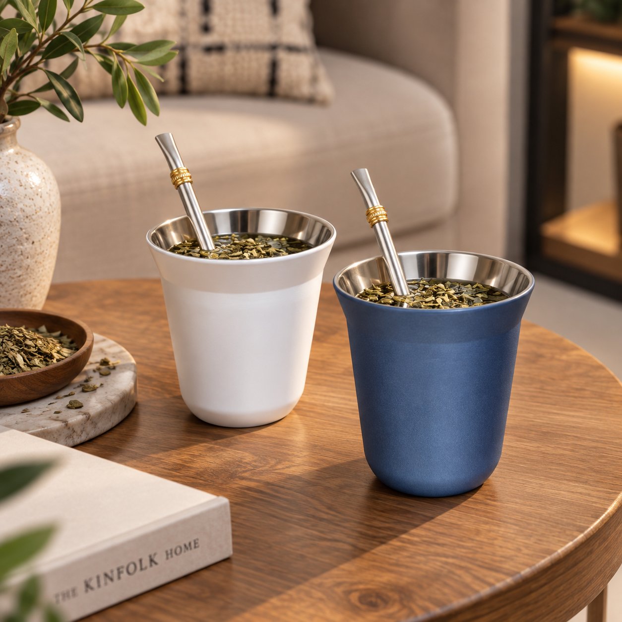 DOUBLE WALL STAINLESS STEEL MATTEH DRINKING CUP - Homedash