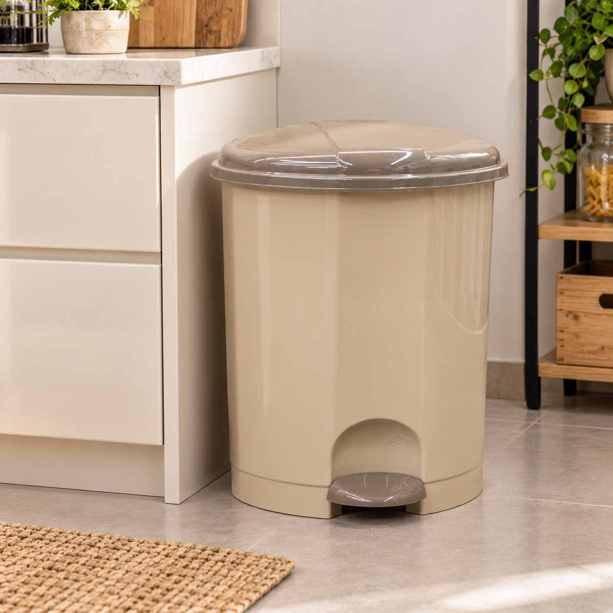 PEDAL WASTEBIN 50L WITH REMOVABLE INNER BUCKET