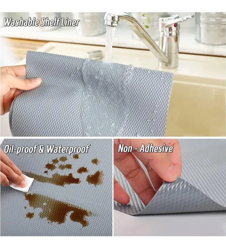 MULTIPURPOSE STRONG ANTI-SLIP SHELF ROLL – NON-SLIP 125X45 CM - Image 3