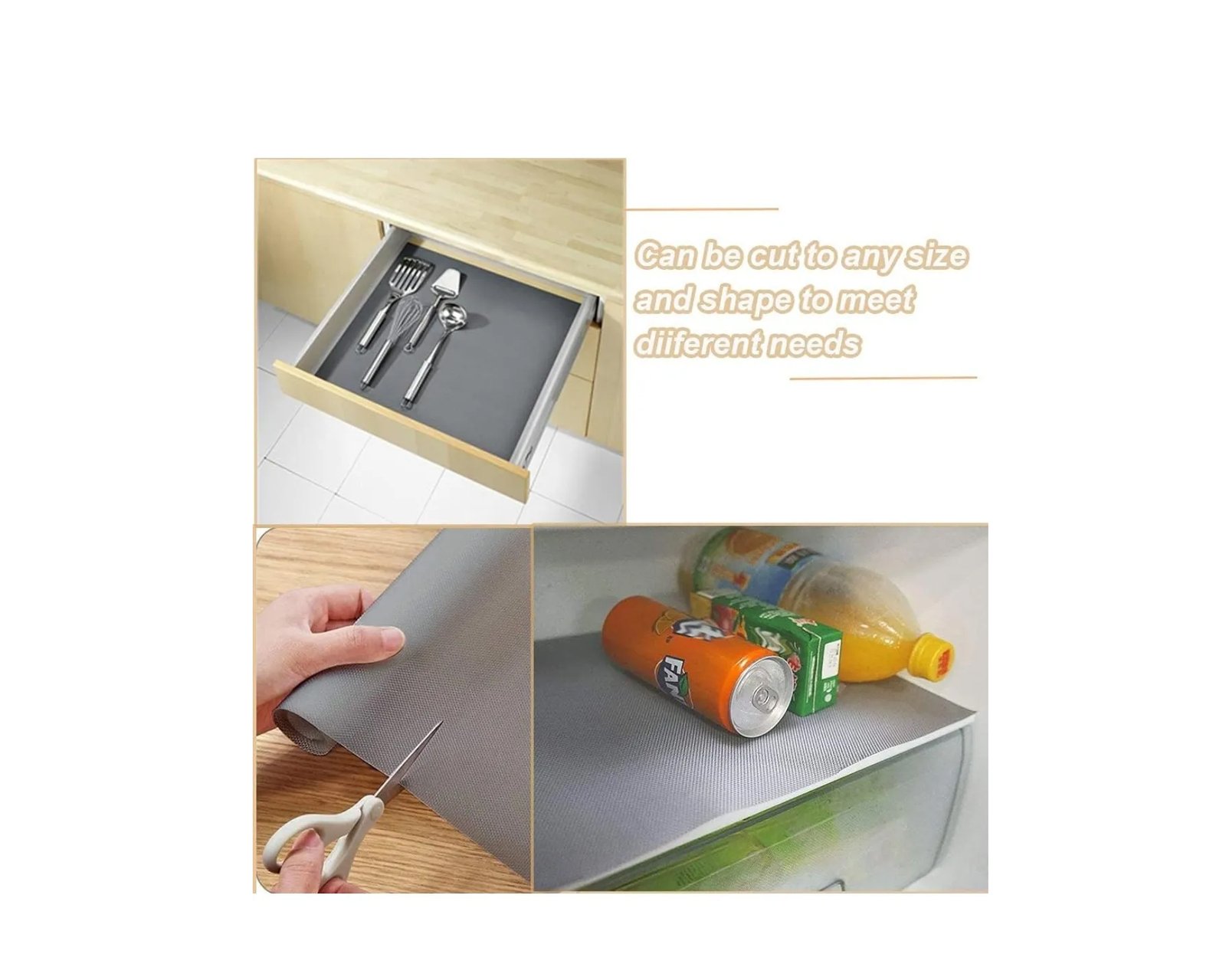 MULTIPURPOSE STRONG ANTI-SLIP SHELF ROLL – NON-SLIP 125X45 CM - Image 4