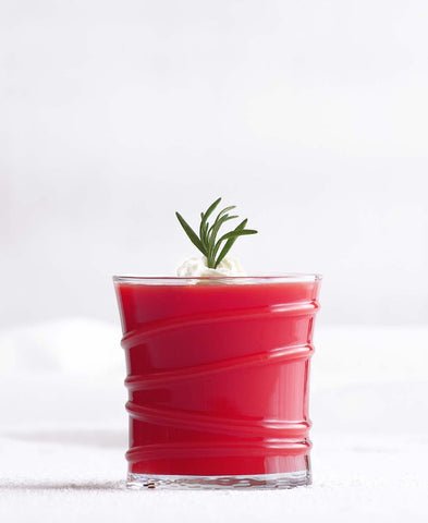 RING GLASS CUPS SET OF 6 PIECES  – 320 ML