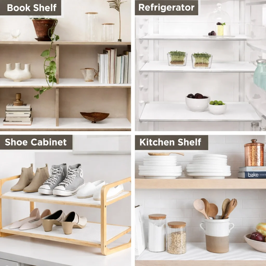 MULTIPURPOSE STRONG ANTI-SLIP SHELF ROLL – NON-SLIP 125X45 CM - Image 2