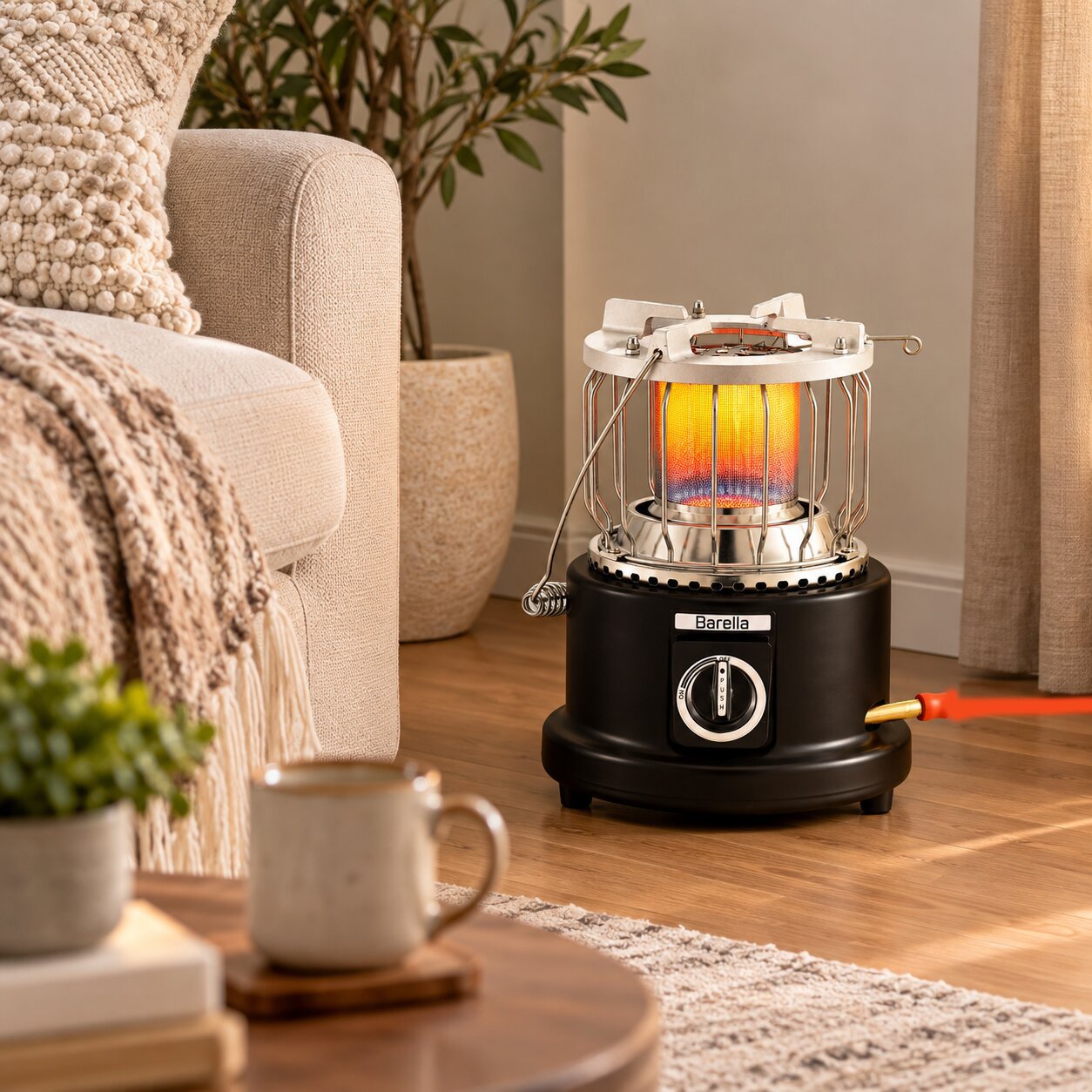 PORTABLE 2-IN-1 GAS HEATER AND COOKING STOVE - Image 3
