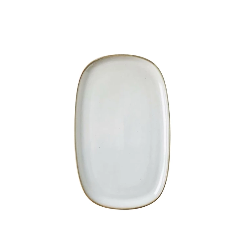 OVAL STONEWARE SERVING PLATE 32 CM – DOSTHOFF