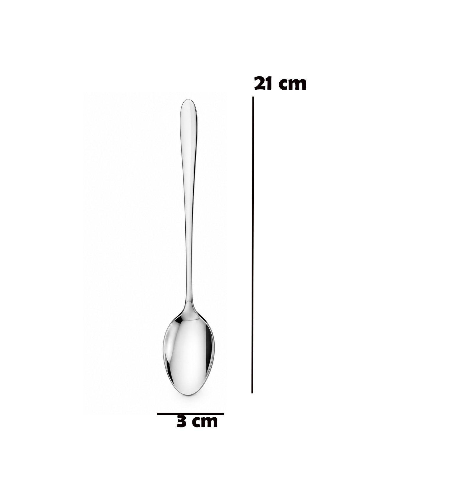 LONG COCKTAILS SPOONS SET OF 3 DOSTHOFF