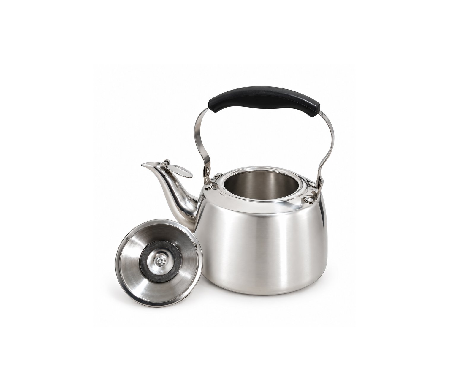 WHISTLING TEA KETTLE 1.5 L SILVER STAINLESS STEEL