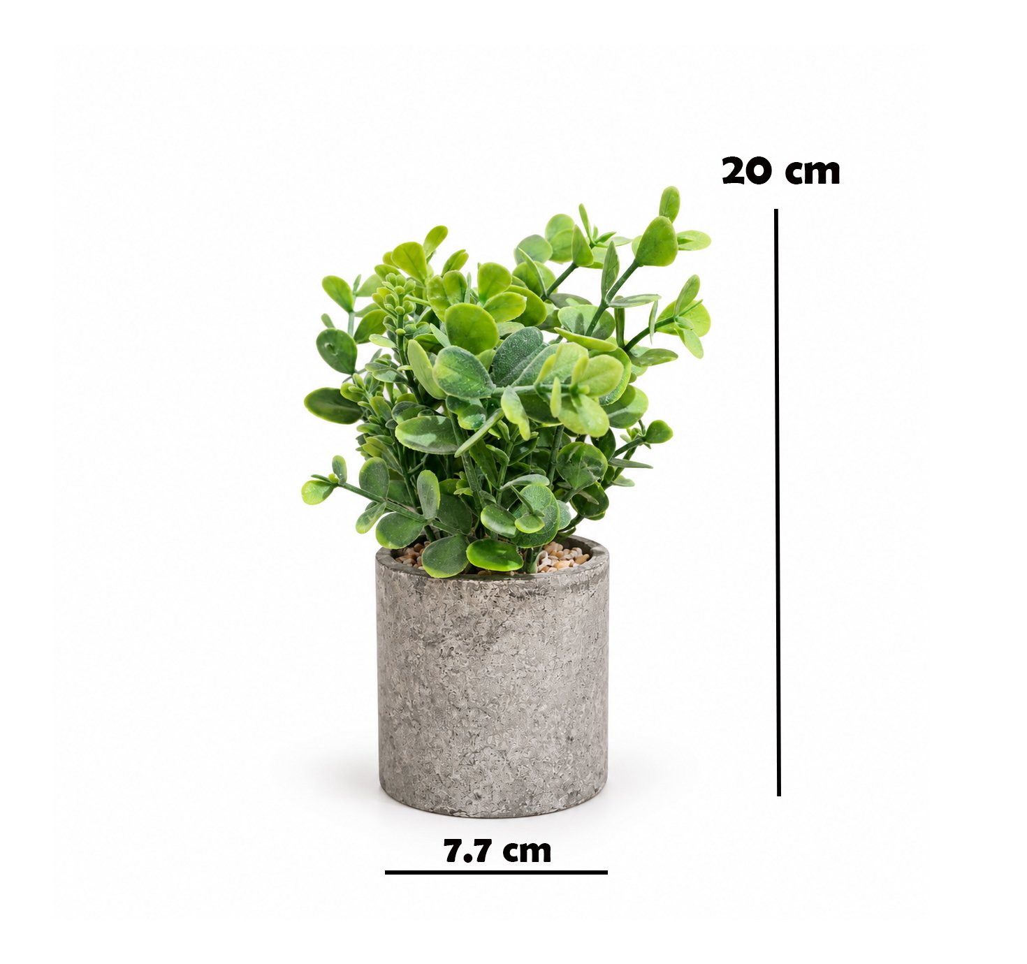 ARTIFICIAL GREEN PLANT POT SMALL FOR DECORATION - Image 2