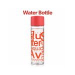 CLEAR GLASS WATER BOTTLE WITH SCREW CAP
