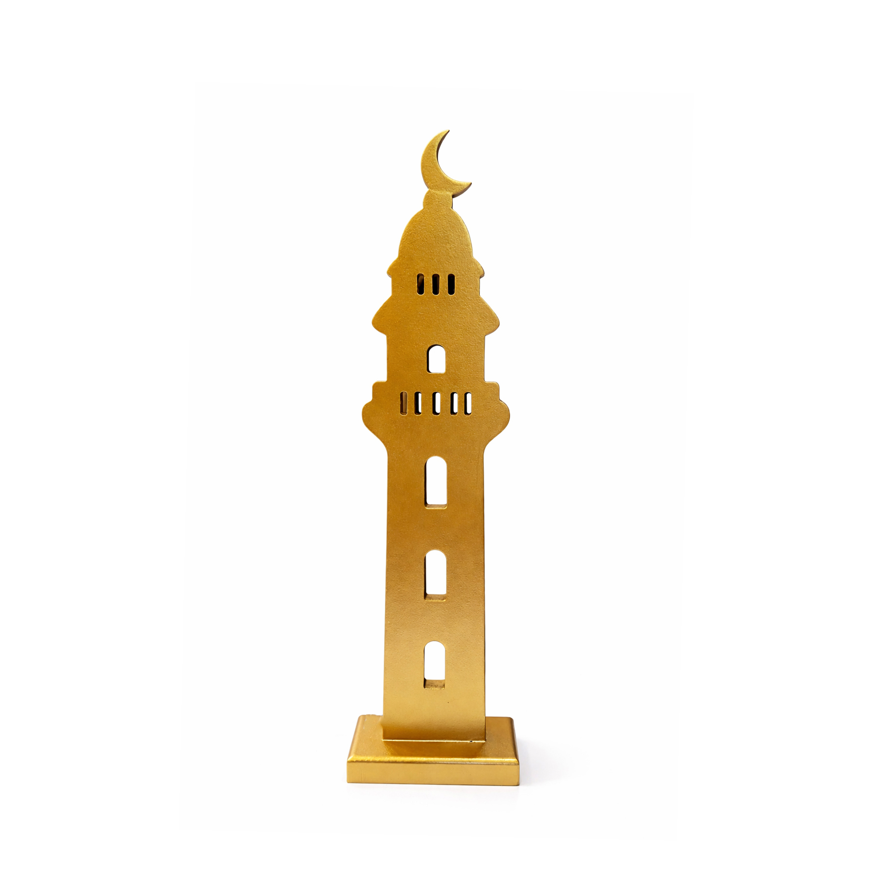 GOLD LARGE TOWER MINARET RAMADAN DECORATION