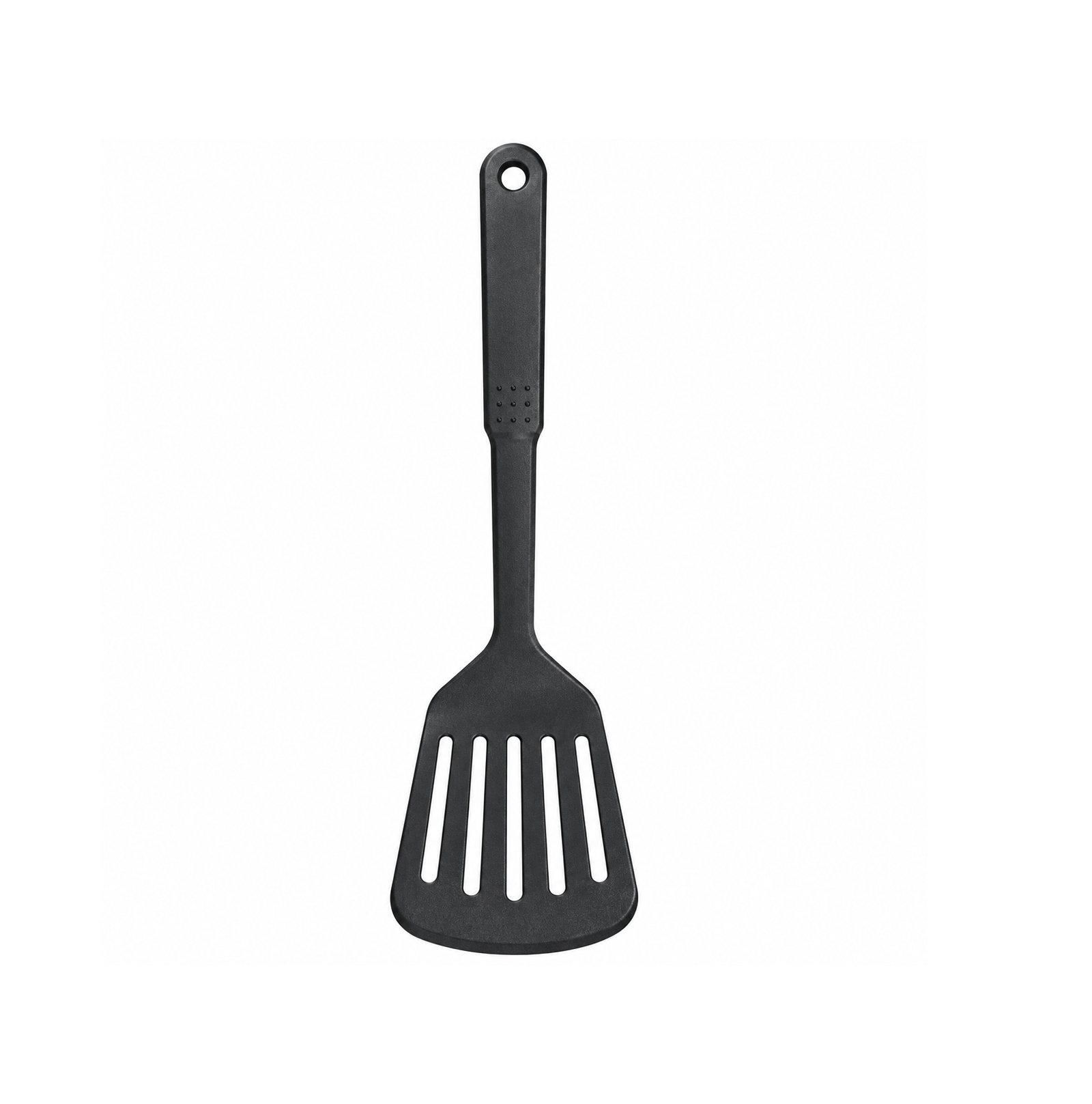DOSTHOFF BLACK NYLON SLOTTED TURNER SPATULA 32 CM