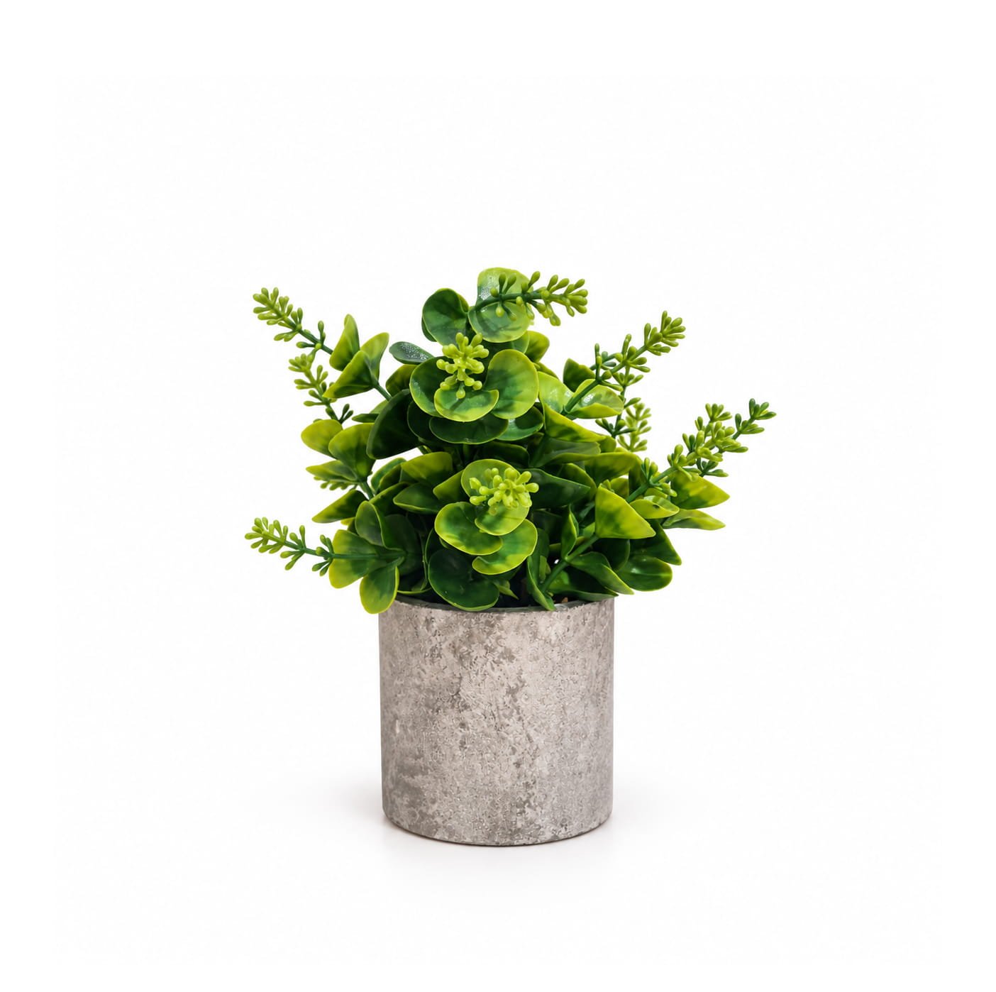 SMALL ARTIFICIAL GREEN POTTED PLANT HOME DECORATION