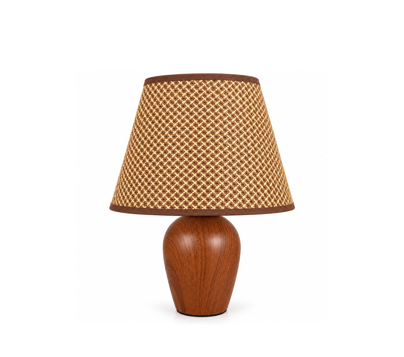 MODERN TABLE LAMP WITH RATTAN STYLE SADE 40CM