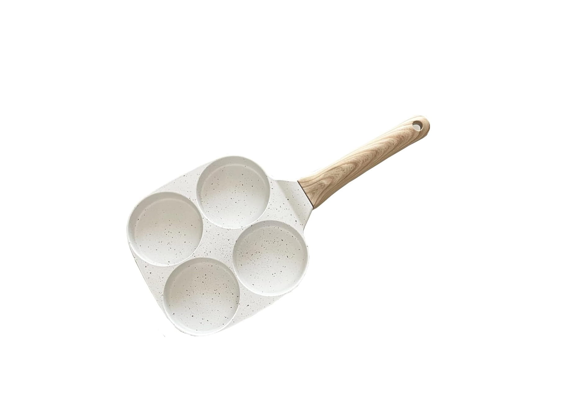 FOUR CUP NON-STICK FRYING PAN GRANITE EGG OMELETTE PAN – BREAKFAST COOKWARE