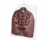 VACUUM LARGE STORAGE BAG FOR CLOTHES WITH HANGER – SPACE SAVING WARDROBE ORGANIZER