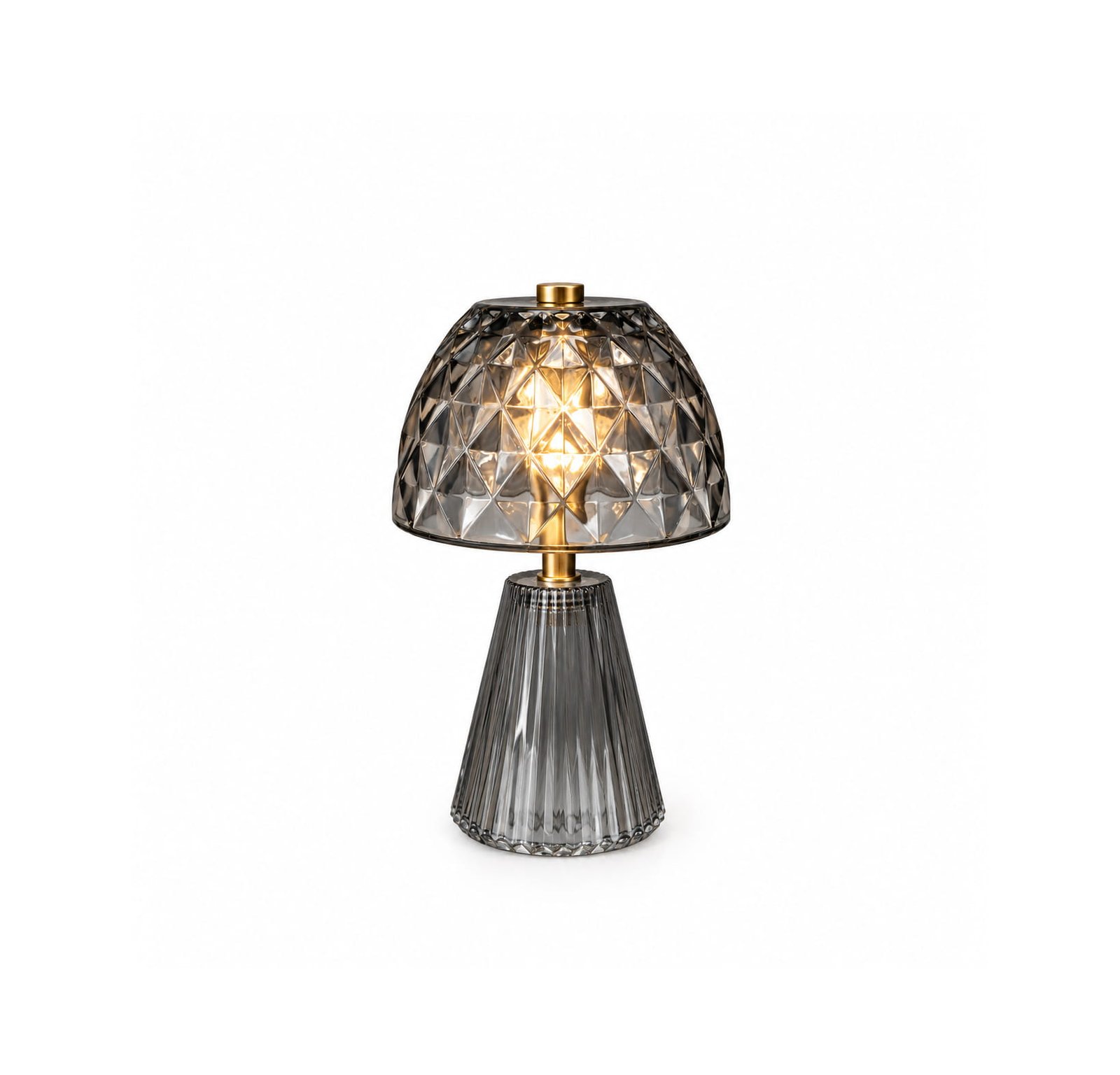 MINI GLASS LED TABLE LAMP CRYSTAL STYLE
