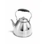 TEA KETTLE 2L – STAINLESS STEEL WITH REMOVABLE INFUSER – MIRROR POLISHED STOVETOP TEA MAKER