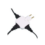 ROTATING WALL PLUG ADAPTER 3 IN 1 | 180° ADJUSTABLE MULTI SOCKET - White