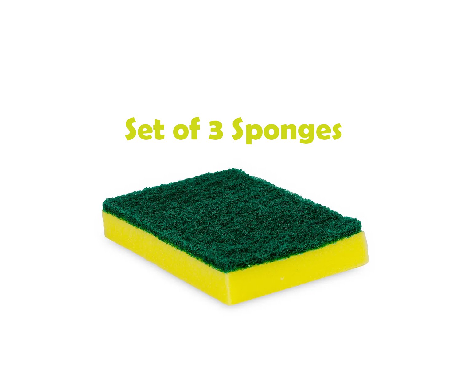 GAME​​X LARGE KITCHEN CLEANING SPONGES SET OF 3