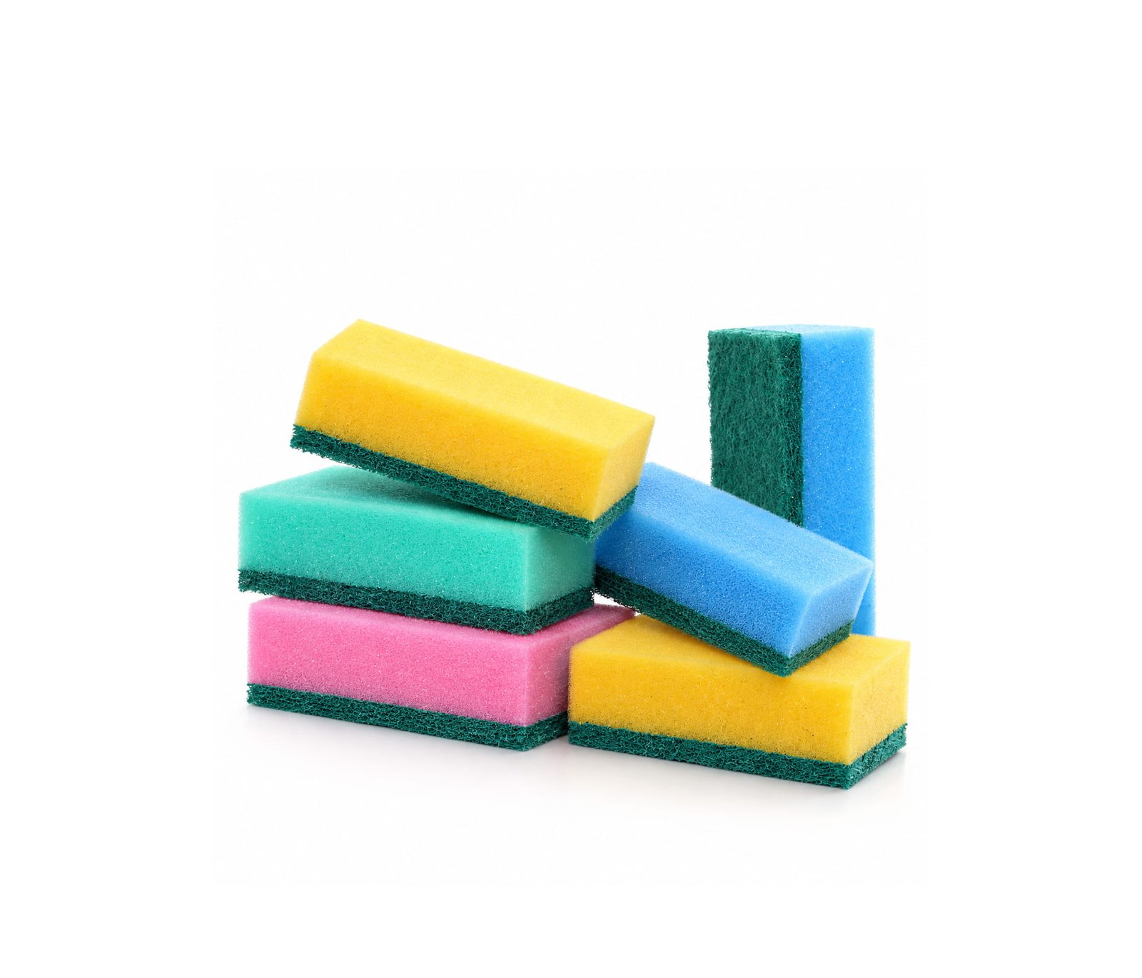 GAME​​X MULTICOLOR KITCHEN CLEANING SPONGES SET OF 6