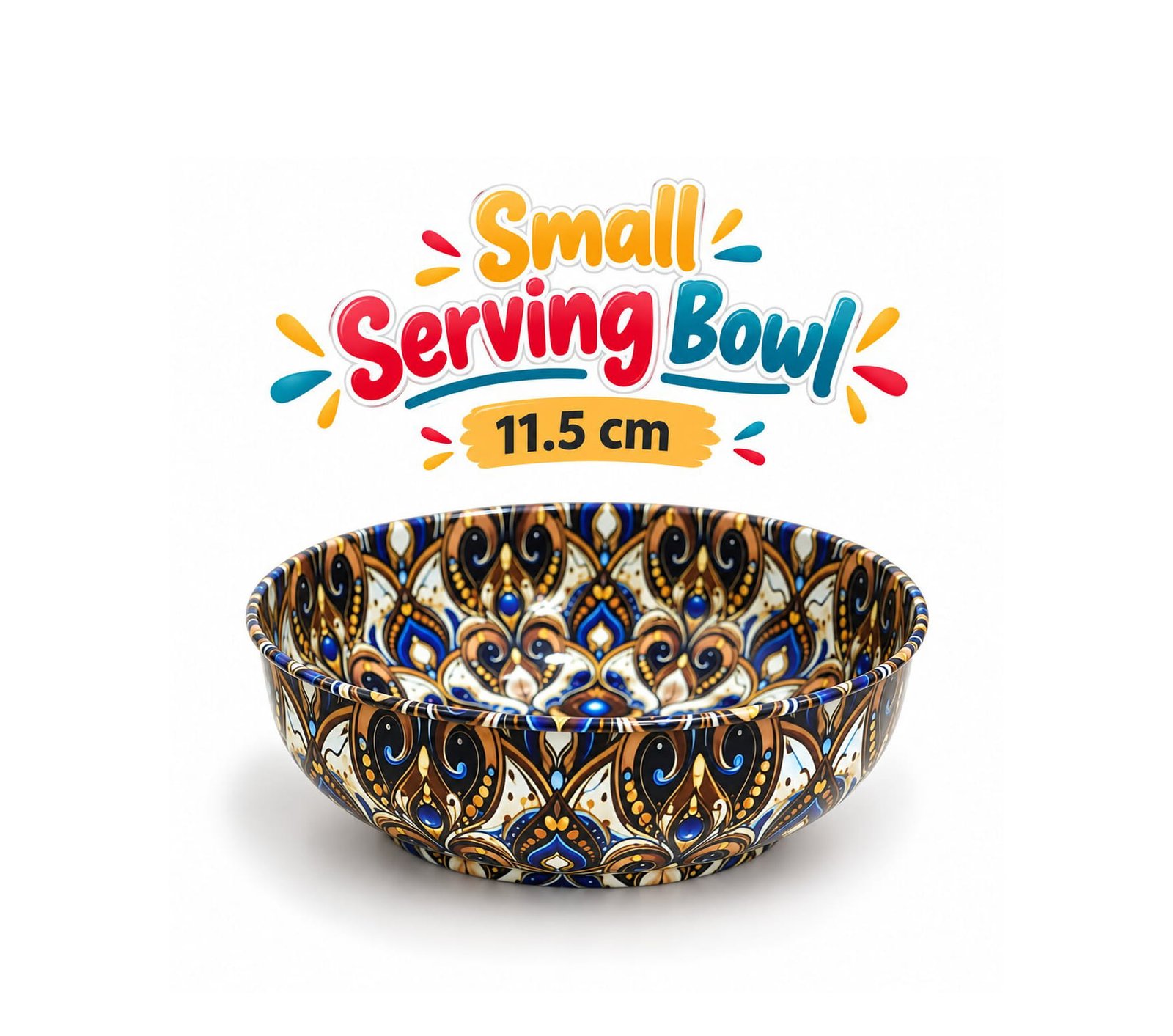 COLORFUL SMALL SERVING BOWL 11.5 CM FOR SNACKS