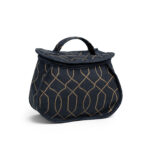 ELEGANT TRAVEL MAKE UP BAG – PORTABLE COSMETIC BAG, LARGE CAPACITY TRAVEL MAKEUP CASE ORGANIZER, MAKEUP BAG FOR GIRLS TRAVELING WITH HANDLE