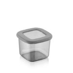 CONTAINER 550 ML FOOD STORAGE - PLASTIC CONTAINER WITH TRANSPARENT LID