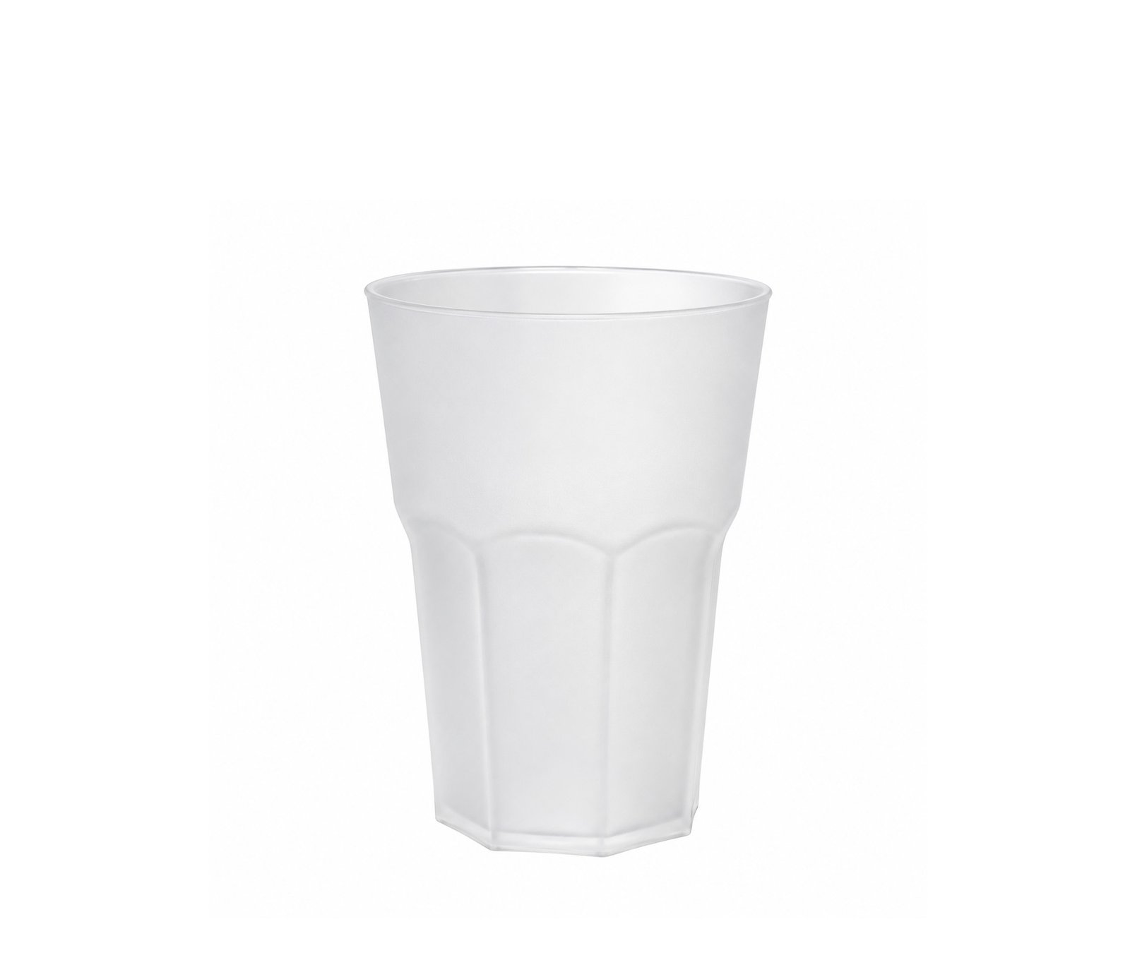 FROSTED DRINKING CUP 480ML BPA FREE PLASTIC