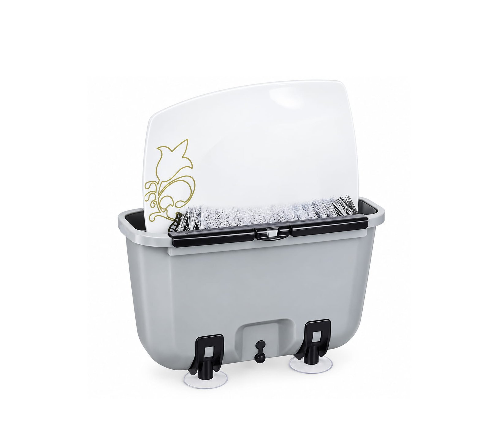 MANUAL DISH WASHING BASIN - 3L DOUBLE BRUSH